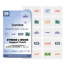 Load image into Gallery viewer, EVERYDAY CALM MOOD SUPPORT PATCH 30pk- Mantras Symbols