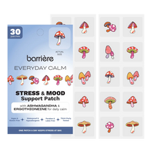 Load image into Gallery viewer, EVERYDAY CALM MOOD SUPPORT PATCH 30pk- Mushrooms