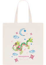 Laden Sie das Bild in den Galerie-Viewer, Dragon Tote Bag- Limited Edition by Fleur D'Iris