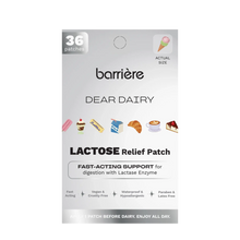 Carica l'immagine nel visualizzatore di Gallery, DEAR DAIRY - LACTOSE RELIEF PATCH 36pk - Milky Treats