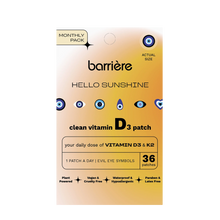 Charger l'image dans la galerie, HELLO SUNSHINE Vitamin D3 Patch 36pk - Evil Eye Symbols
