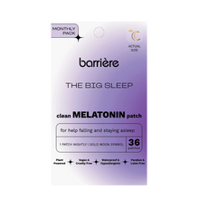 Laden Sie das Bild in den Galerie-Viewer, THE BIG SLEEP - Melatonin Patch - 36PK - gold moon