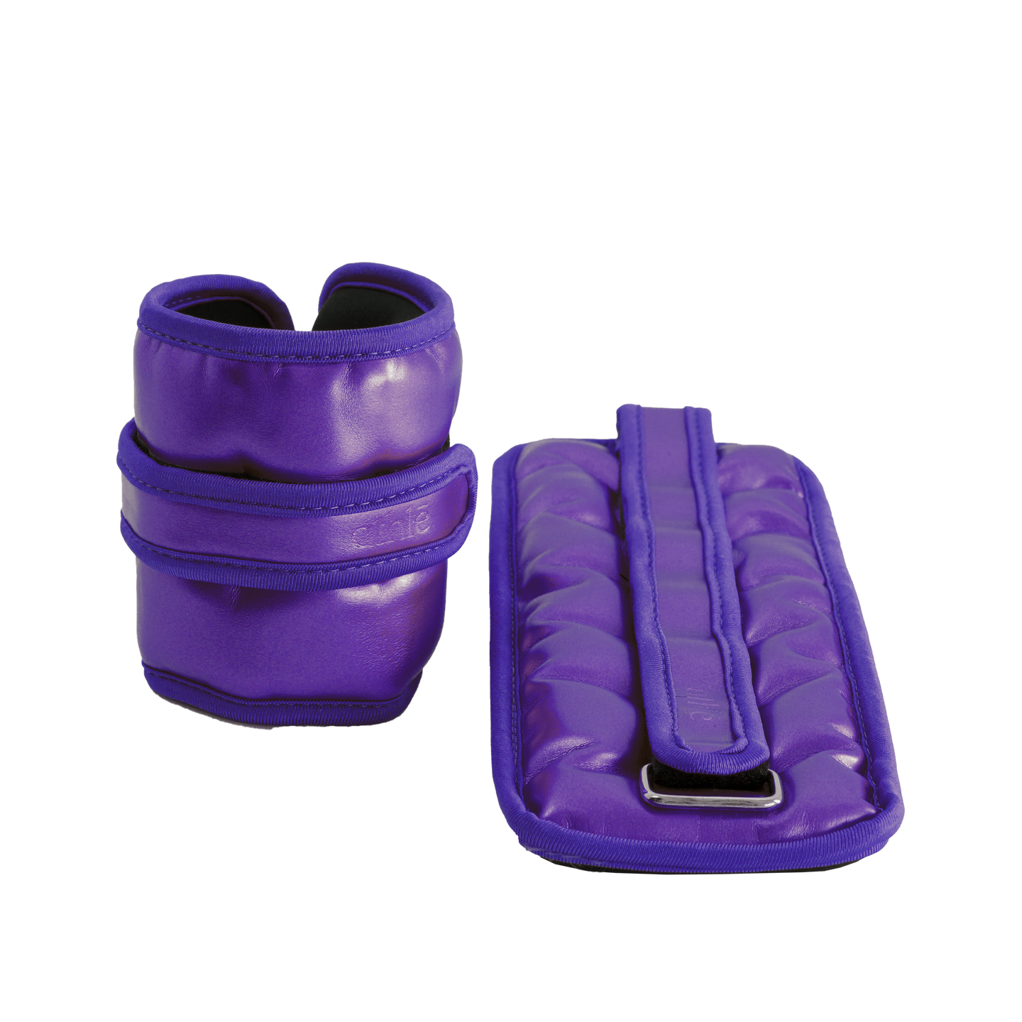 Purple ankle and wrist weights