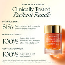 Laden Sie das Bild in den Galerie-Viewer, RADIANT RANI Resurfacing AHA Saffron Masque
