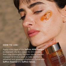 Laden Sie das Bild in den Galerie-Viewer, RADIANT RANI Resurfacing AHA Saffron Masque

