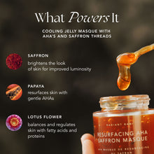 Laden Sie das Bild in den Galerie-Viewer, RADIANT RANI Resurfacing AHA Saffron Masque

