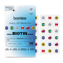 Load image into Gallery viewer, CALL OF BEAUTY Biotin Patch 36pk - Jewels Symbols