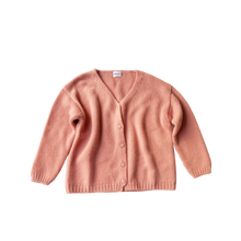 Cargar imagen en el visor de la galería, FREEDOM CASHMERE CARDIGAN - PINK-A-BOO
