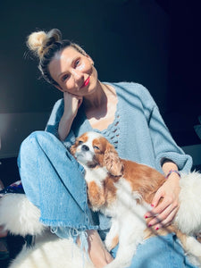 FREEDOM CASHMERE CARDIGAN - WILD WIND
