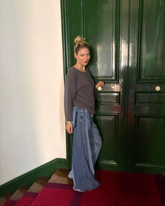 Stella in Aqua Gray