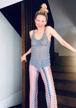 Cargar imagen en el visor de la galería, FREEDOM CASHMERE CROCHET TOP - WILD WIND
