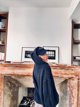 Load image into Gallery viewer, SOLANA OVERSIZED CASHMERE CARDIGAN IN ANTHRACITE
