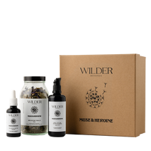 Load image into Gallery viewer, Wilder Botanics X Muse &amp; Heroine -  LIMITED EDITION -  Herbal Detox &amp; Reset Box
