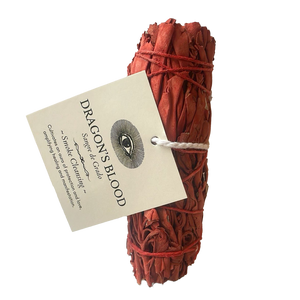 DRAGON'S BLOOD WAND | Cleansing Smoke Bundle