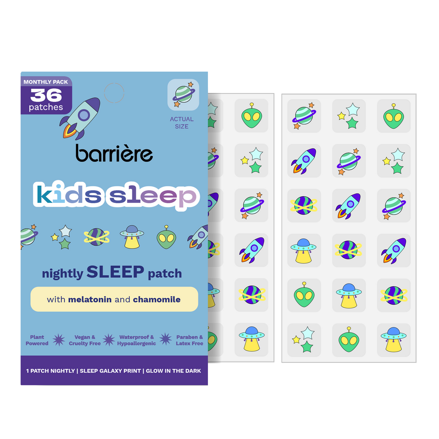 Kids Sleep Patch 36-Pack - Sleep Galaxy