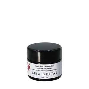 Savage Rose Luminous Balm: Makeup-Less Makeup: Rose-Steeped Tallow & Golden-Hued Mineral Pigments