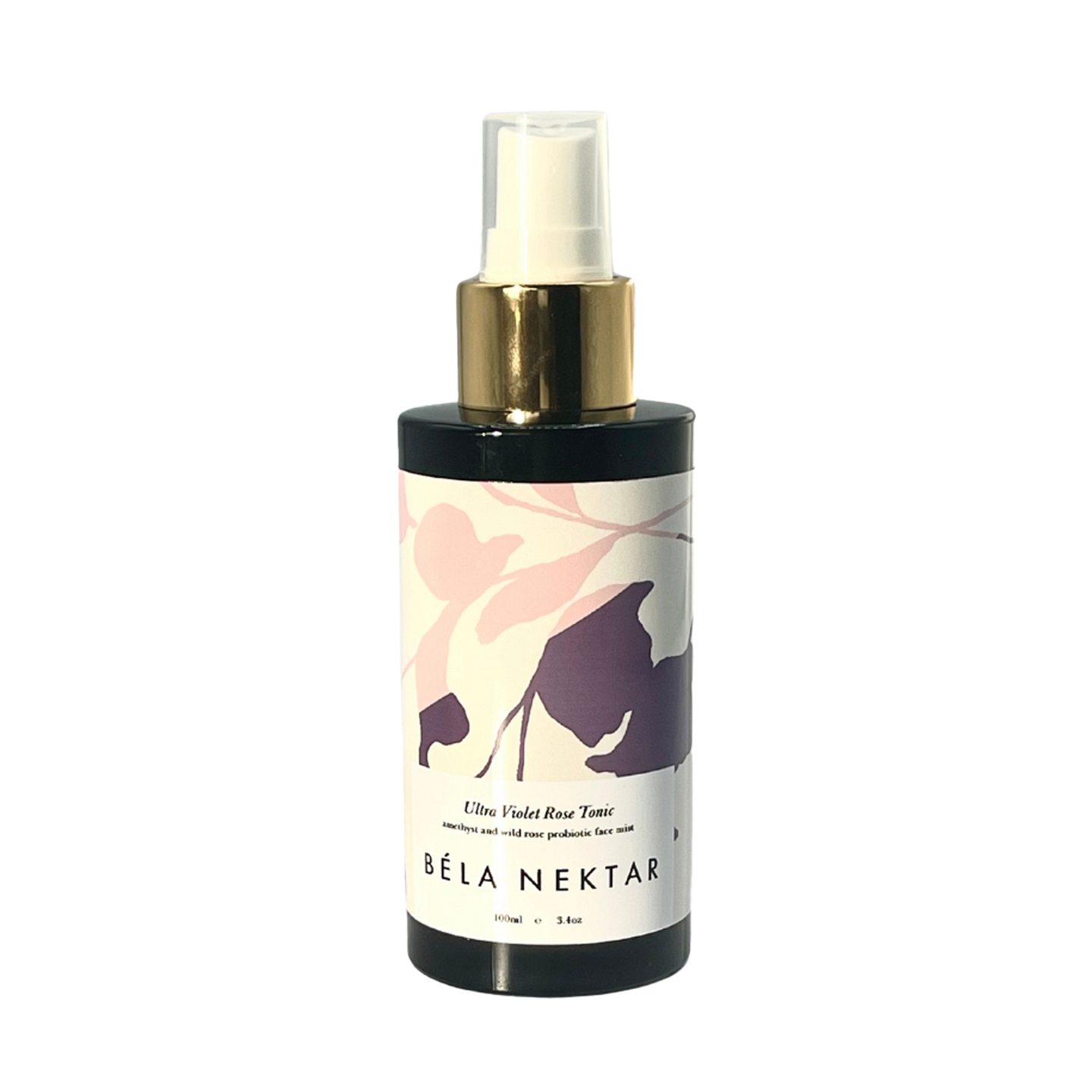 Ultra Violet Rose Tonic: Amethyst and Wild Rose Probiotic Face Mist