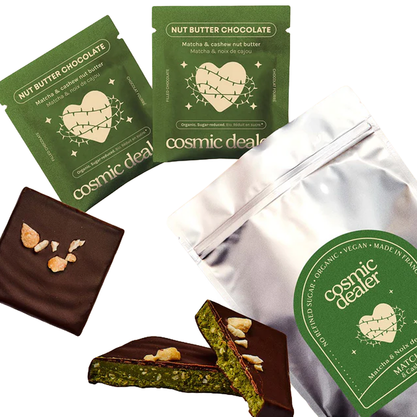 Pack of 8 - Cashew & Matcha