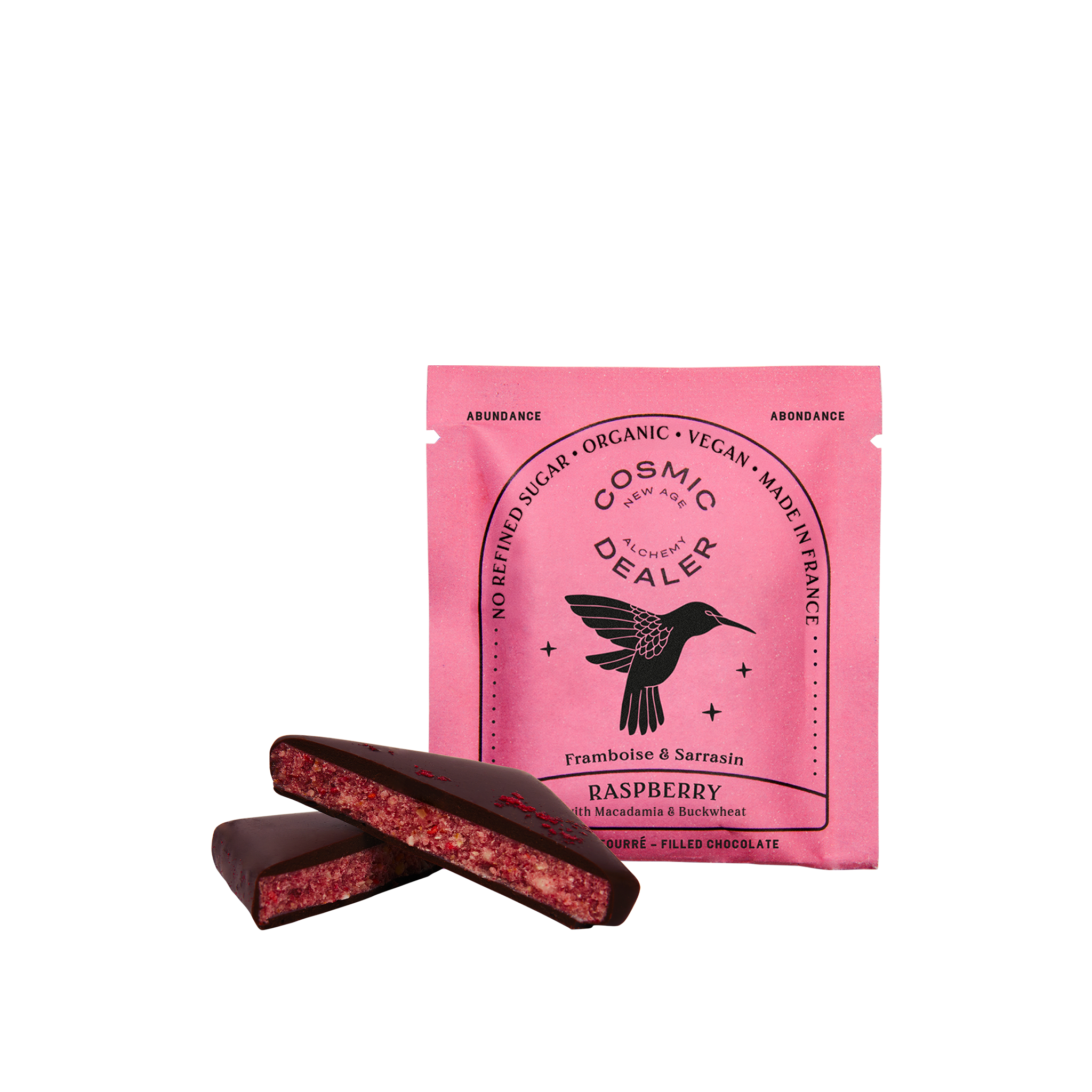 Cosmic Raspberry Mcfloat Ingredients RASPBERRY & BUCKWHEAT-Box of 4 – Muse & Heroine