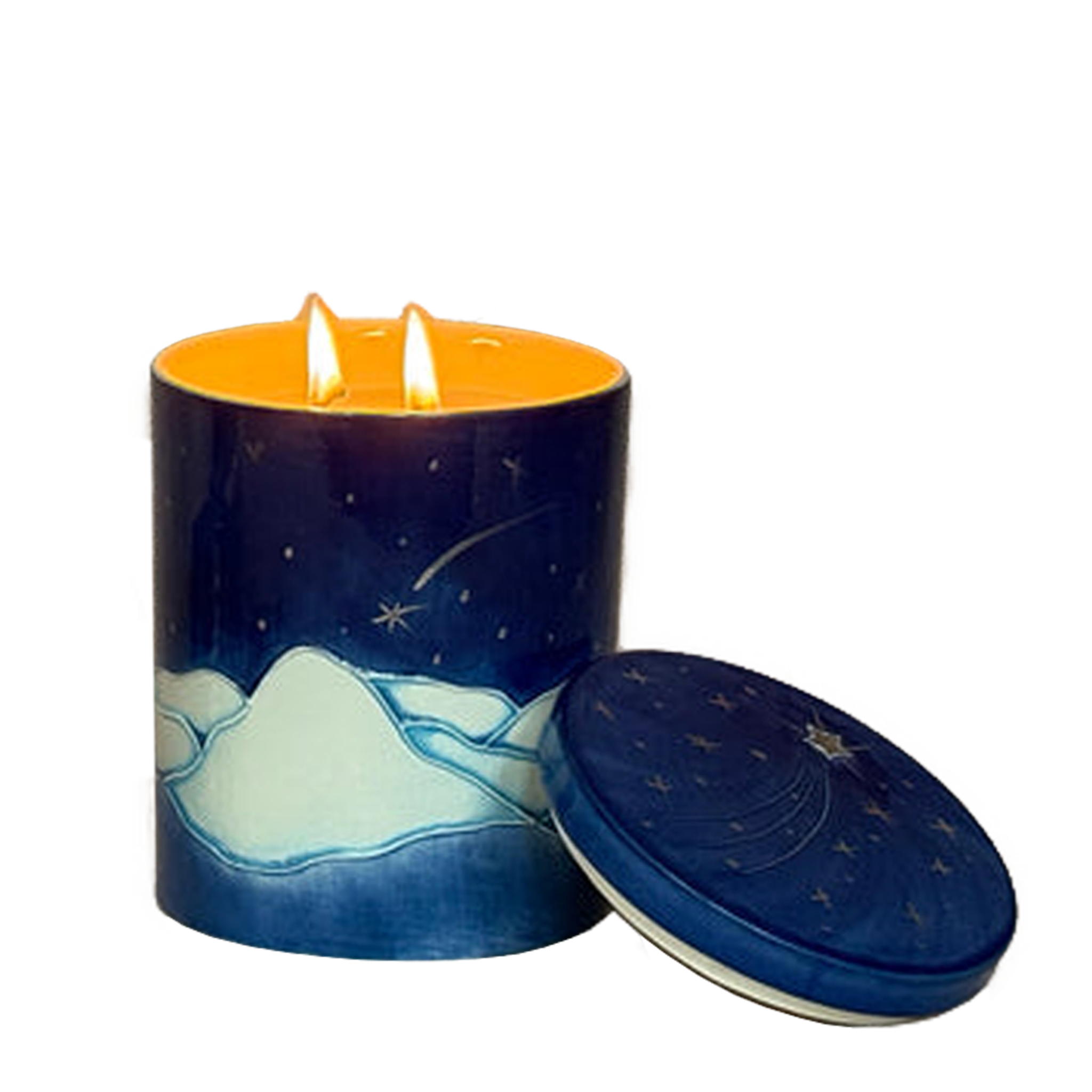 Starry Night Winter Candle de Mamiel x Jo Laing Limited-Edition