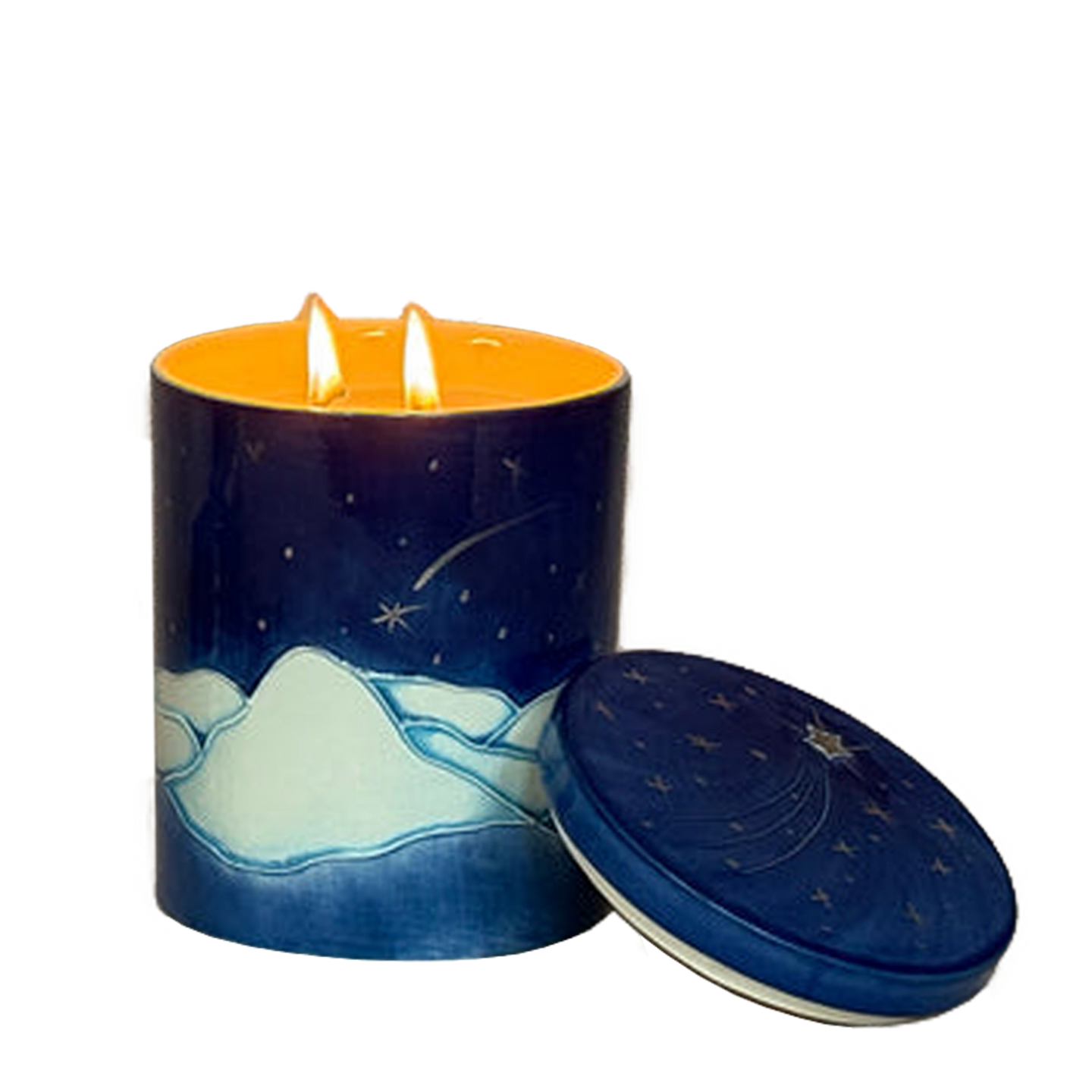 Starry Night Winter Candle de Mamiel x Jo Laing Limited-Edition