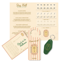 Load image into Gallery viewer, BE WELL HOTEL VITAMIN PATCH KIT- Limited Edition
