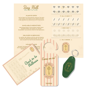 BE WELL HOTEL VITAMIN PATCH KIT- Limited Edition