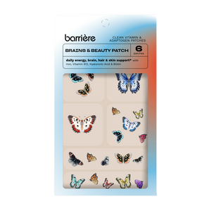 Brains & Beauty Vitamin Patch 6pk- Butterflies