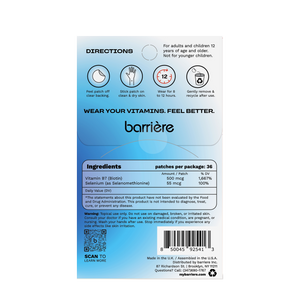 CALL OF BEAUTY Biotin Patch 36pk - Coquette Symbols