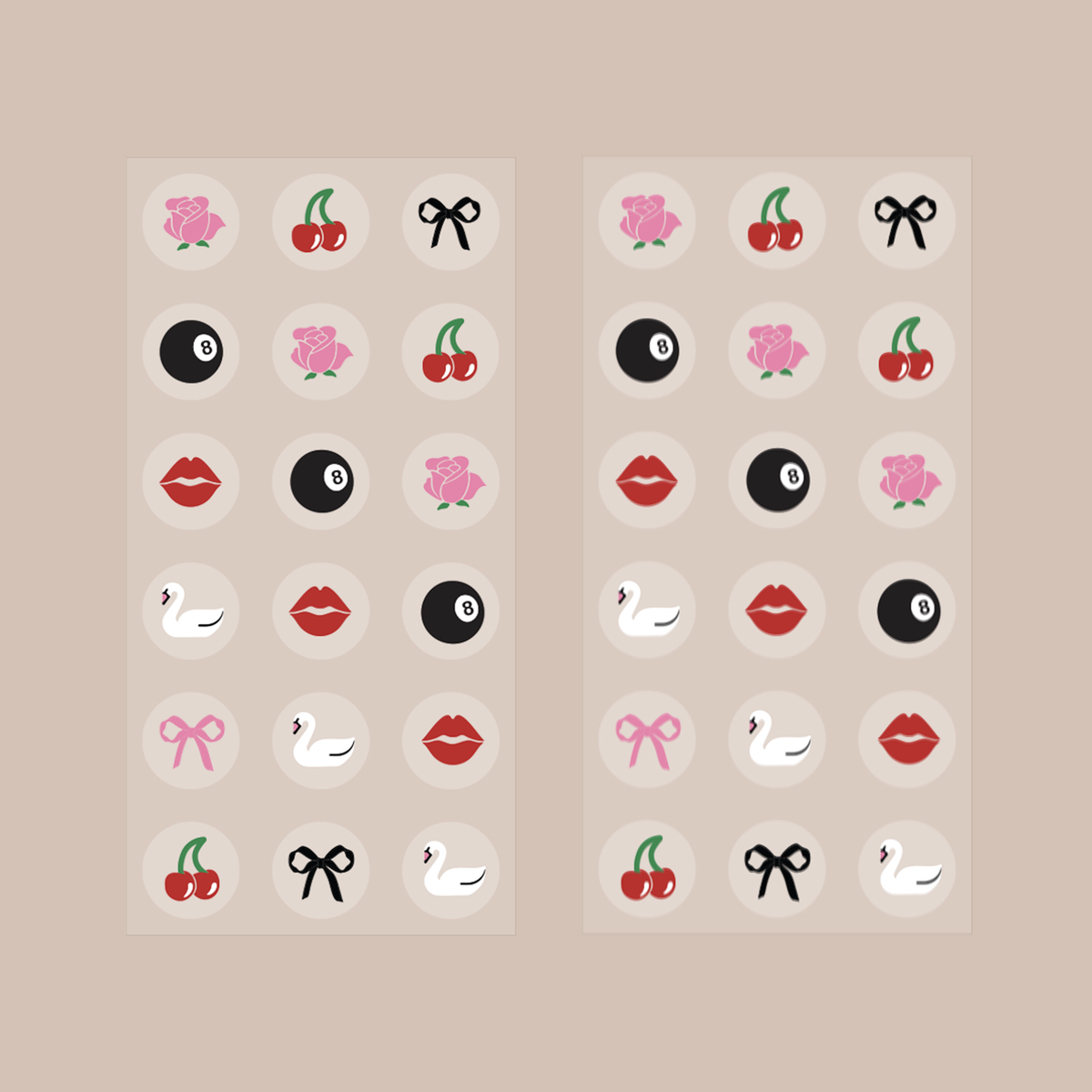 CALL OF BEAUTY Biotin Patch 36pk - Coquette Symbols – Muse & Heroine