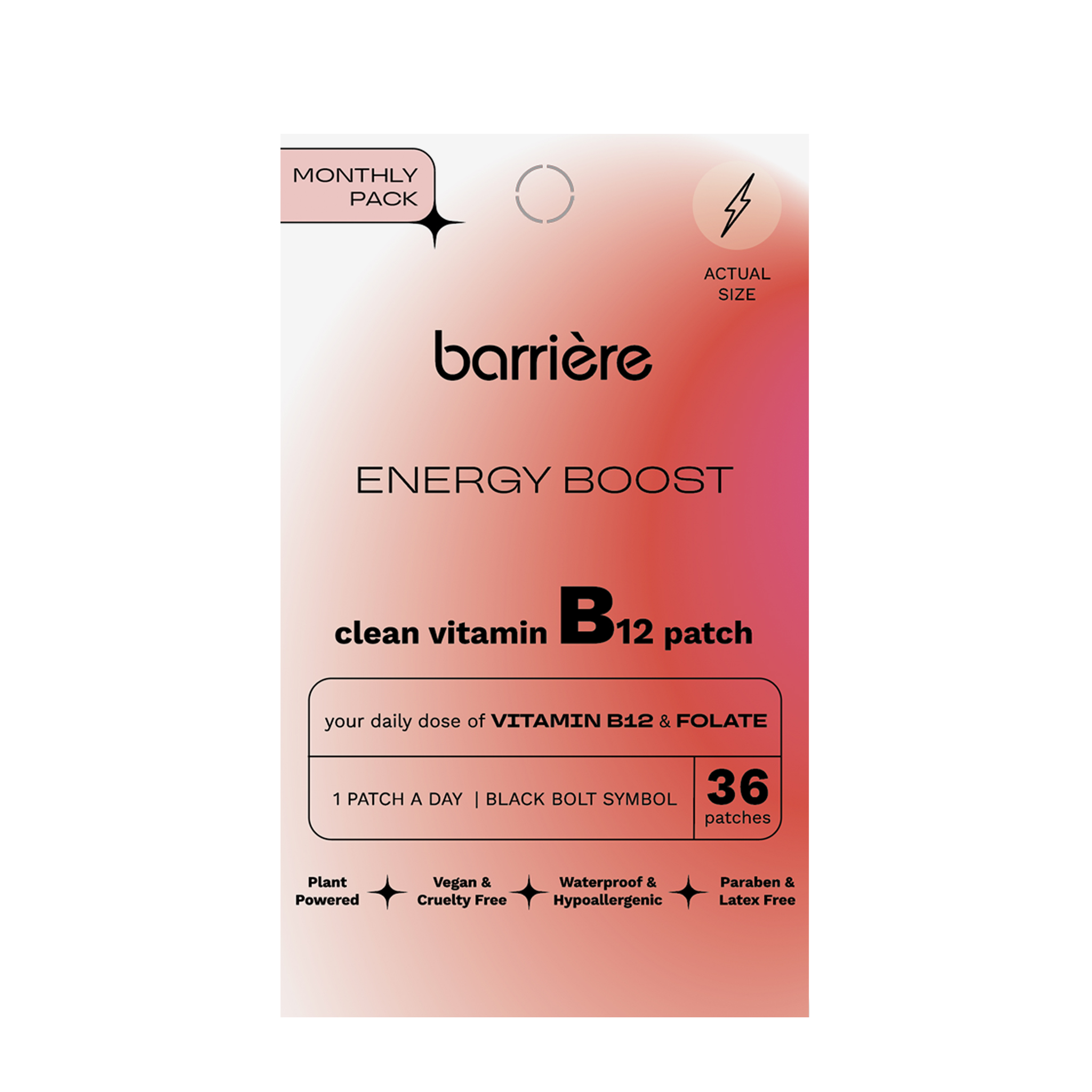 are b12 patches as effective as injections Energy Boost Vitamin Patch 36pk | Black Bolt | Vitamin B12 Patch Sterile Water For Injection Vitamin D3 and B12 Treatment Options:Set of 6 Injections