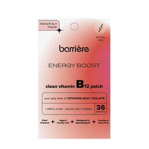 ENERGY BOOST Vitamin B12 Patch 36pk - Bolt