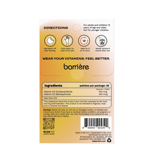 HELLO SUNSHINE Vitamin D3 Patch 36pk - Sun