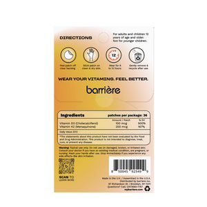 HELLO SUNSHINE Vitamin D3 Patch 36pk - Gold Sun