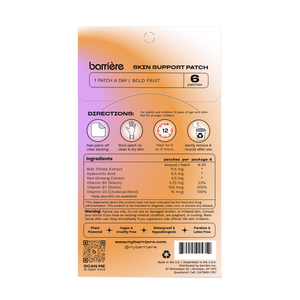 Skin Support Vitamin Patch 6pk - Bold Fruit