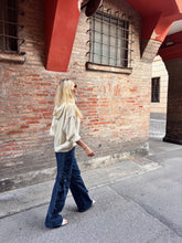 Load image into Gallery viewer, Blanche Cashmere Sweater in Milk Glacé
