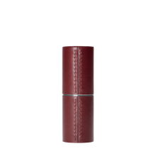 Load image into Gallery viewer, Refillable Chocolate fine leather lipstick case
