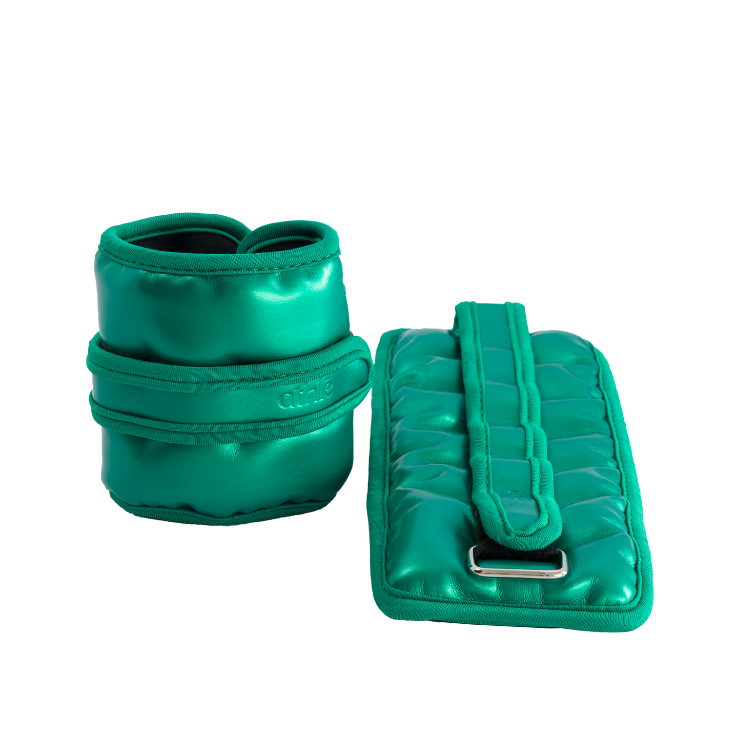 Green ankle and wrist weights