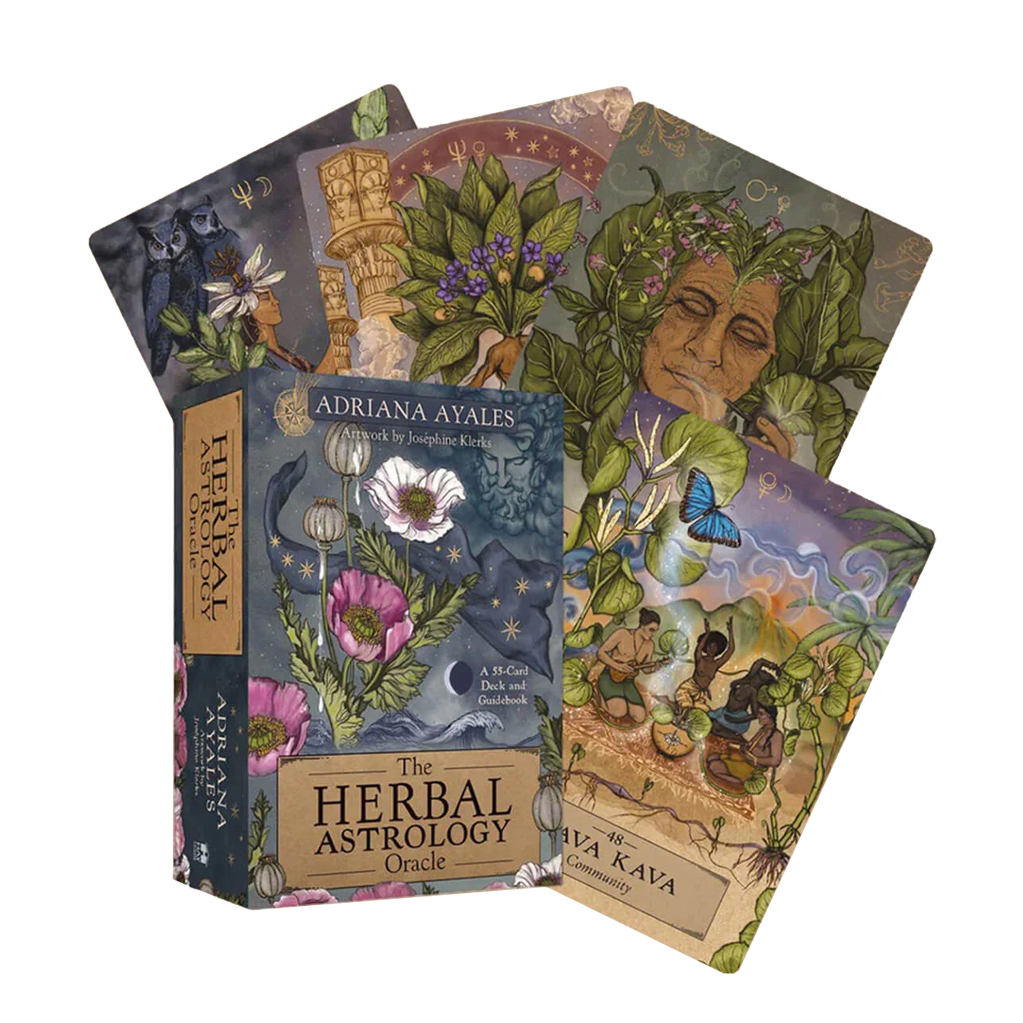 Herbal Astrology Oracle - A 55 Card Deck and Guidebook