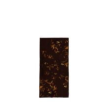Load image into Gallery viewer, She Who Destroyed Sugar: 85% Dark Chocolate Hibiscus Salt &amp; Calendula Flowers - Mood Uplifting
