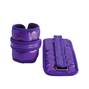 Purple ankle and wrist weights